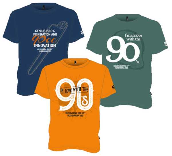 Husqvarna T-Shirt 90 CC Orange